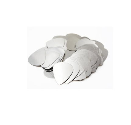 Pack 10 Uñetas Metálicas Guitarra Alta Calidad